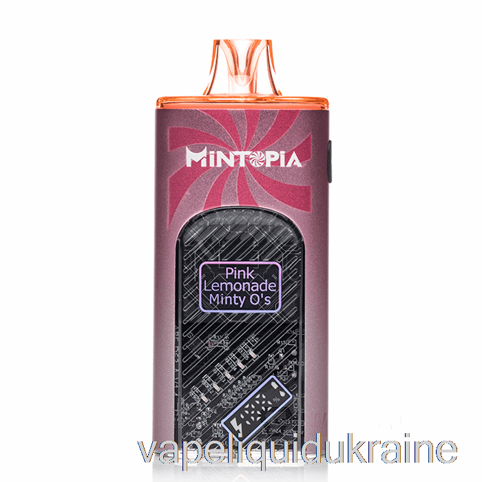 Vape Liquid Ukraine Mintopia Turbo 9000 Disposable Pink Lemonade Minty O's